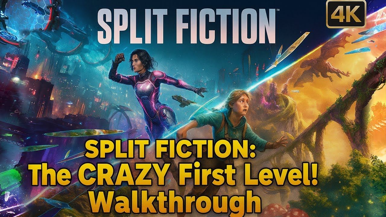 Split Fiction: АБСУРДНЫЙ первый уровень! Walkthrough