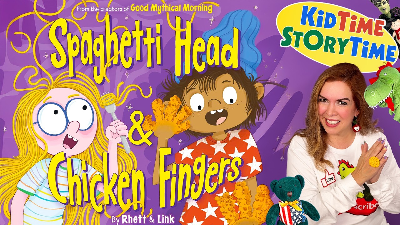 Spaghetti Head and Chicken Fingers | picky eaters read aloud | funny read aloud