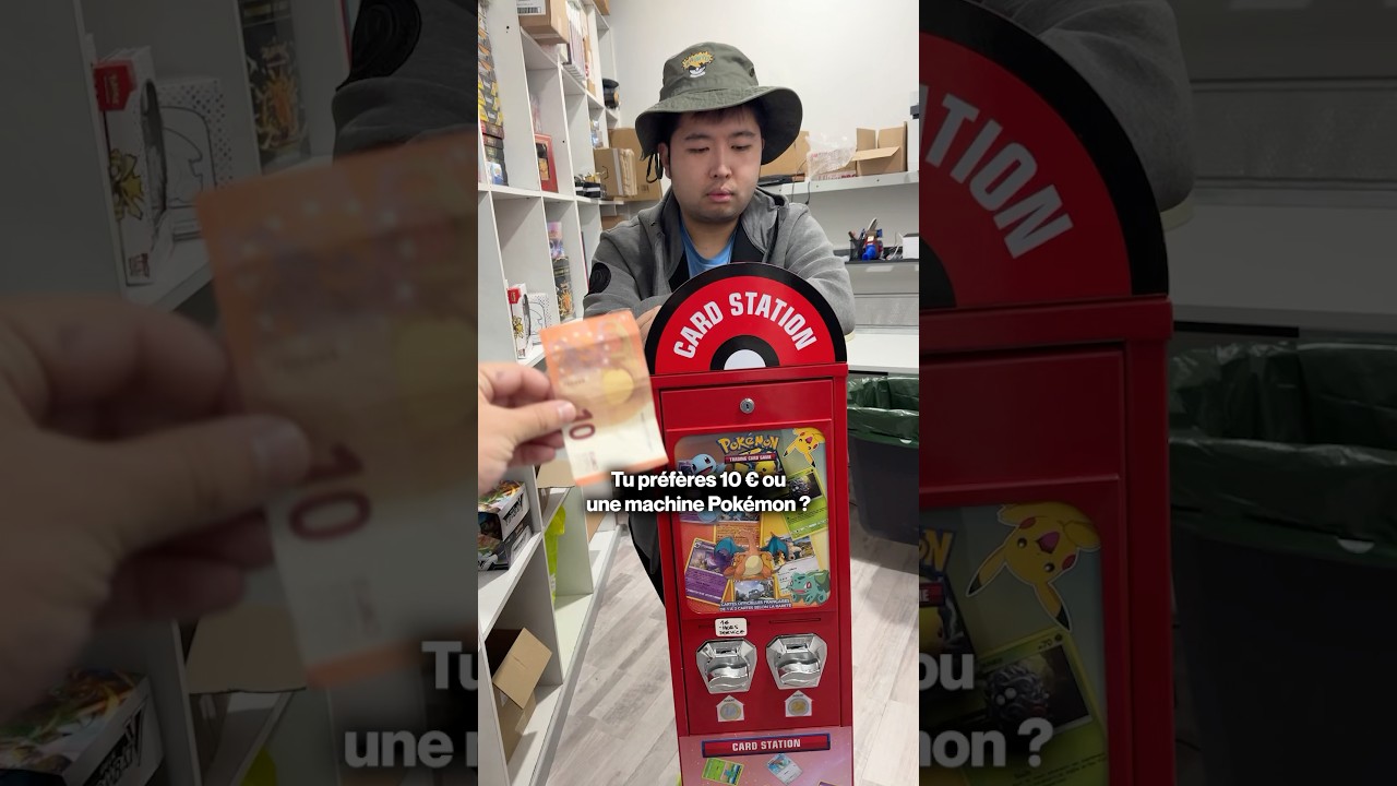 10&euro; vs Machine Pokemon