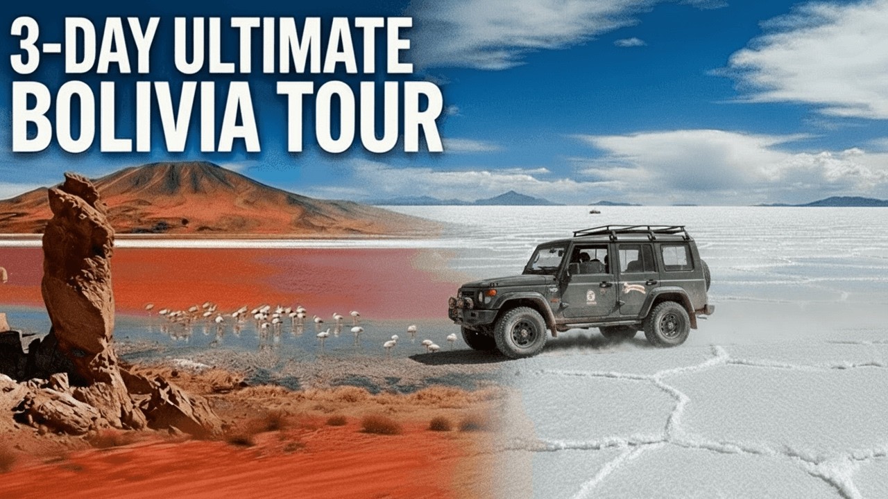 Red Lakes to Salar De Uyuni: Breathtaking Bolivia (Cinematic)