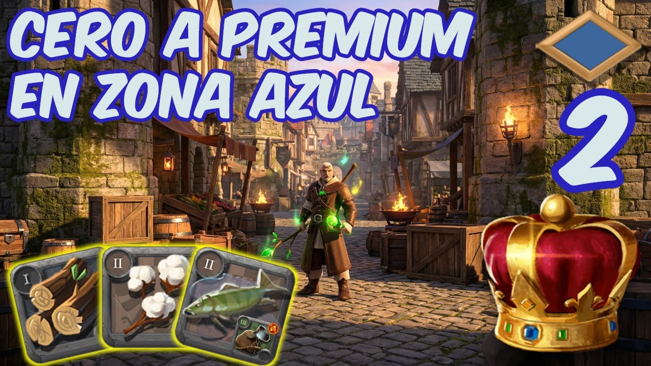 Cero a Premium en Zona Azul | Albion Online | Avanzando a los miles 🤪
