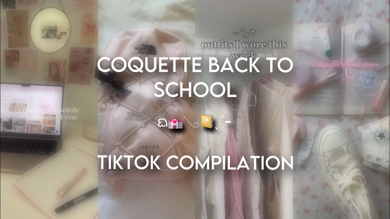 Coquette Back to School | TikTok Compilation 📓 ₊✏️𓂃*
