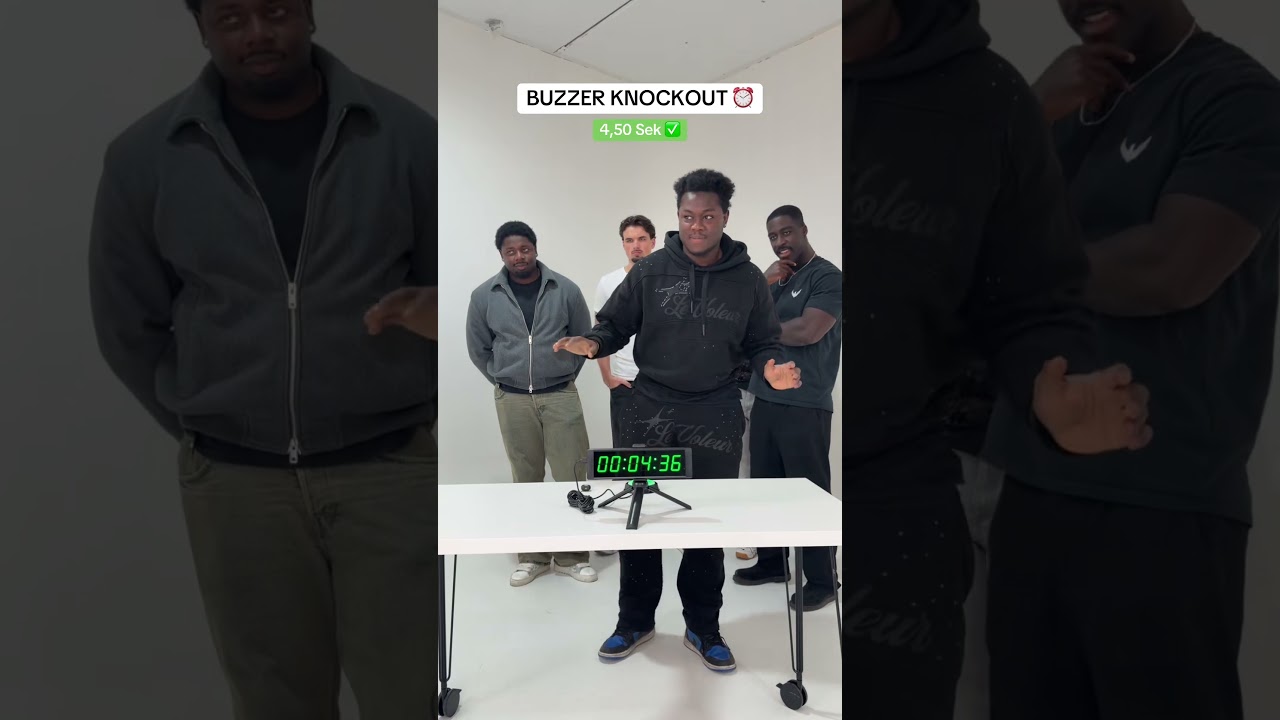 Buzzer Knockout! 🕺🏿🫵🏿👀Teste dein Zeitgef&uuml;hl!