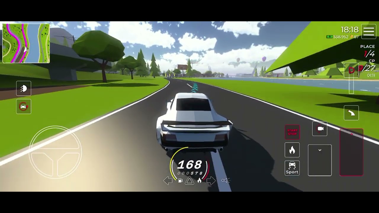 Racing gameplay - Cars lp