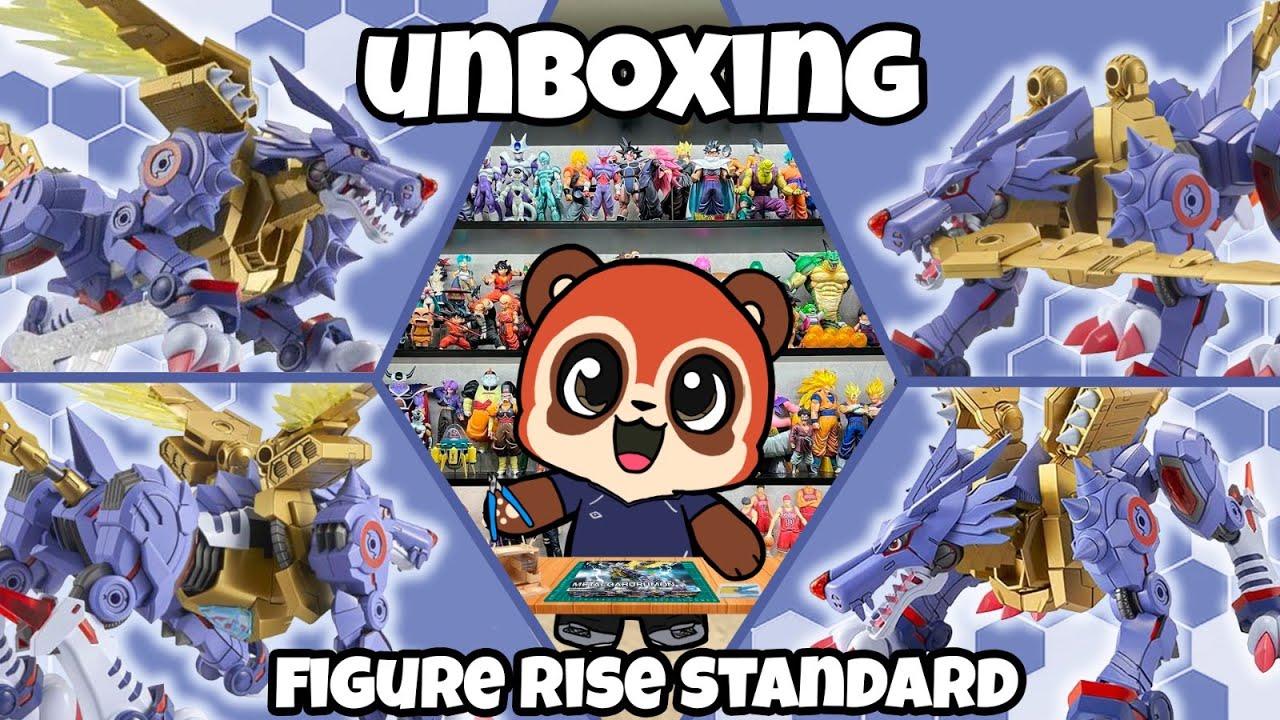 METALGARURUMON_FIGURE RISE STANDARD AMPLIFIED - Unboxing Y Review ¡¡¡🔥🔥