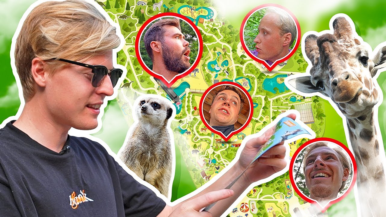 BANKZITTERS VERSTOPPERTJE IN DE DIERENTUIN