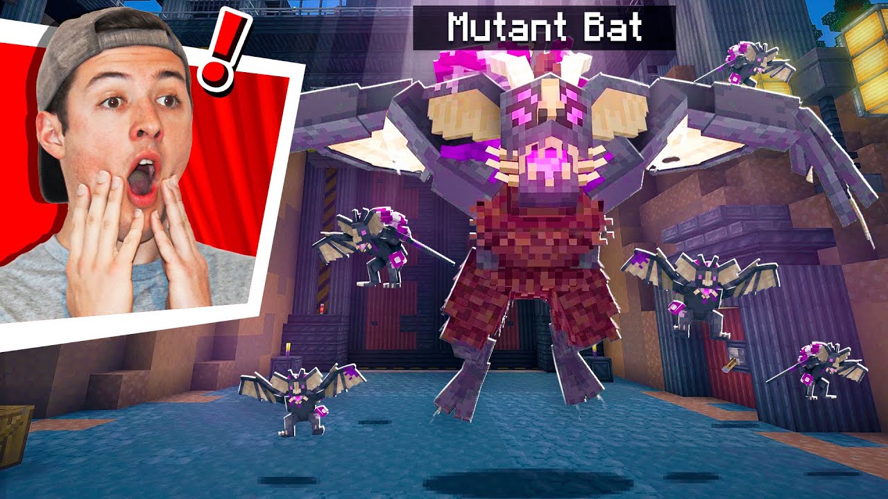 MUTANTS INVADED my MINECRAFT WORLD!