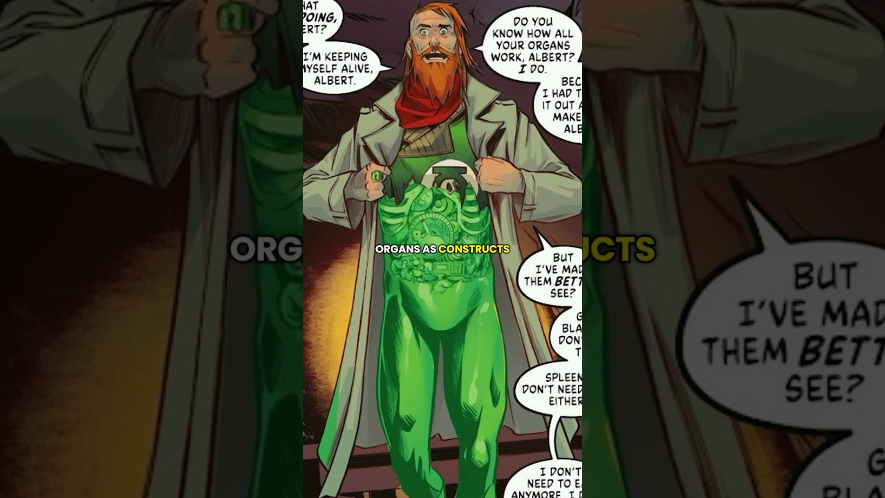 Guy gardner trains alfred! #dc #dccomics #dcuniverse #greenlantern #comics #dcmultiverse