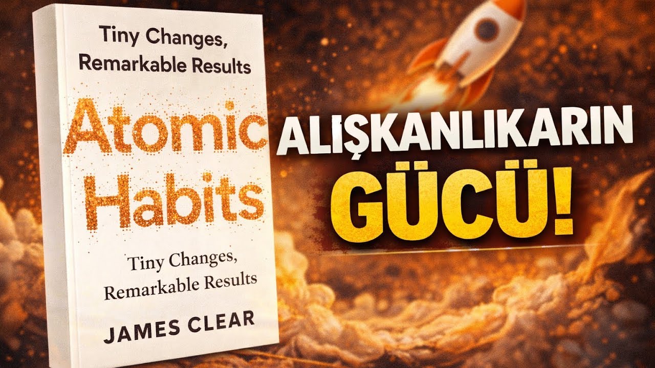 Kitap Özeti: Atomik Alışkanlıklar | Hayatını 1 Ayda Değiştirecek 4 Altın Kural!