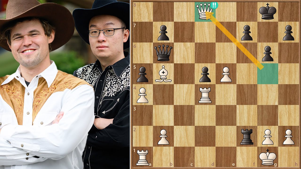 Who Needs a Queen || Wei Yi vs  Magnus Carlsen || Norway Chess 2025 (A)