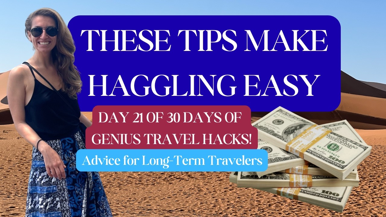 Learn to haggle! #traveltips #haggling #longtermtravel #easy