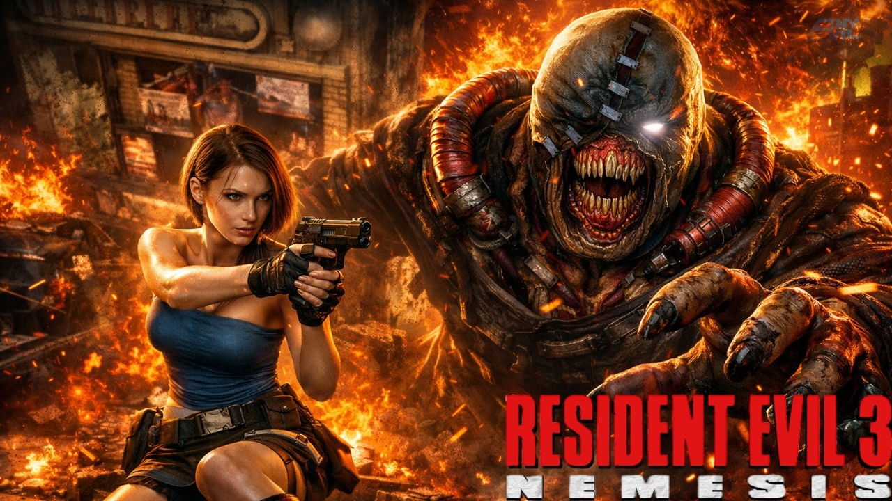 RESIDENT EVIL 3 NEMESIS O GRANDE VILÃO   #residentevil #residentevil3nemesis