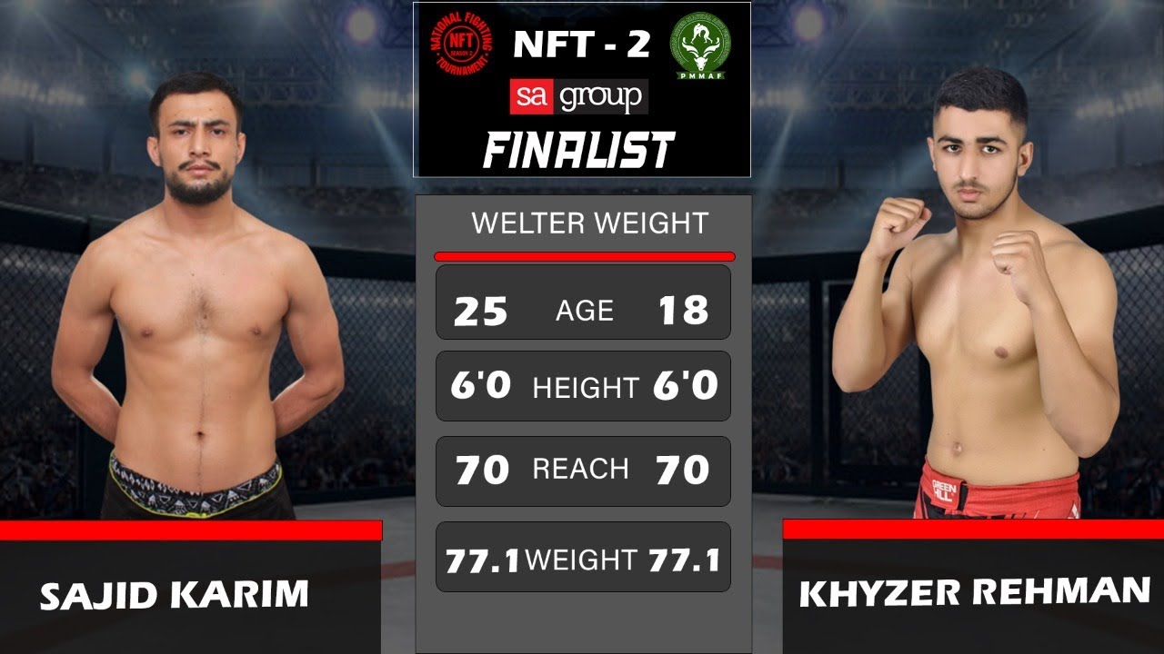Sajid Karim VS Khyzer Rehman - National Fighting Tournament Season 2 -Finals