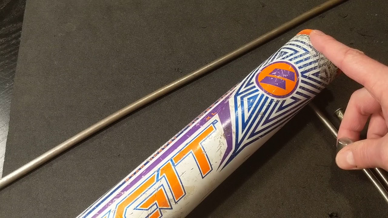 How to Get Inside or Open Miken Worth Softball Bat Shaved Altered