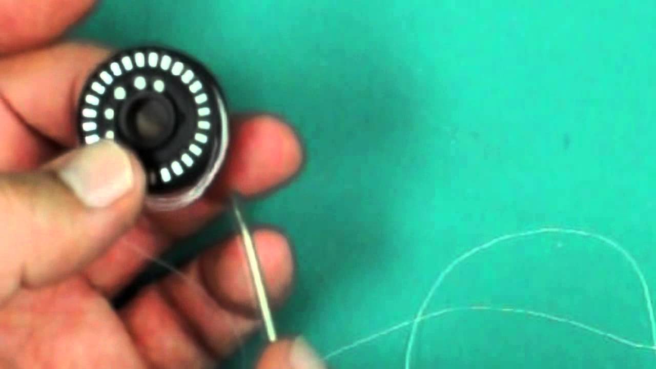 How to insert the flat spring into your BERNINA bobbin case. Model 830/820, 640, 200, 730, 180, 1630