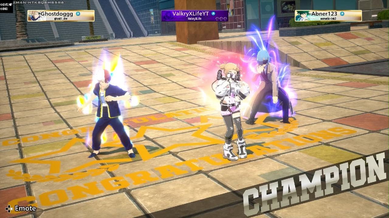 MY HERO ULTRA RUMBLE Happy Thanksgiving From Toga 10 KO Game Expert Lobbies