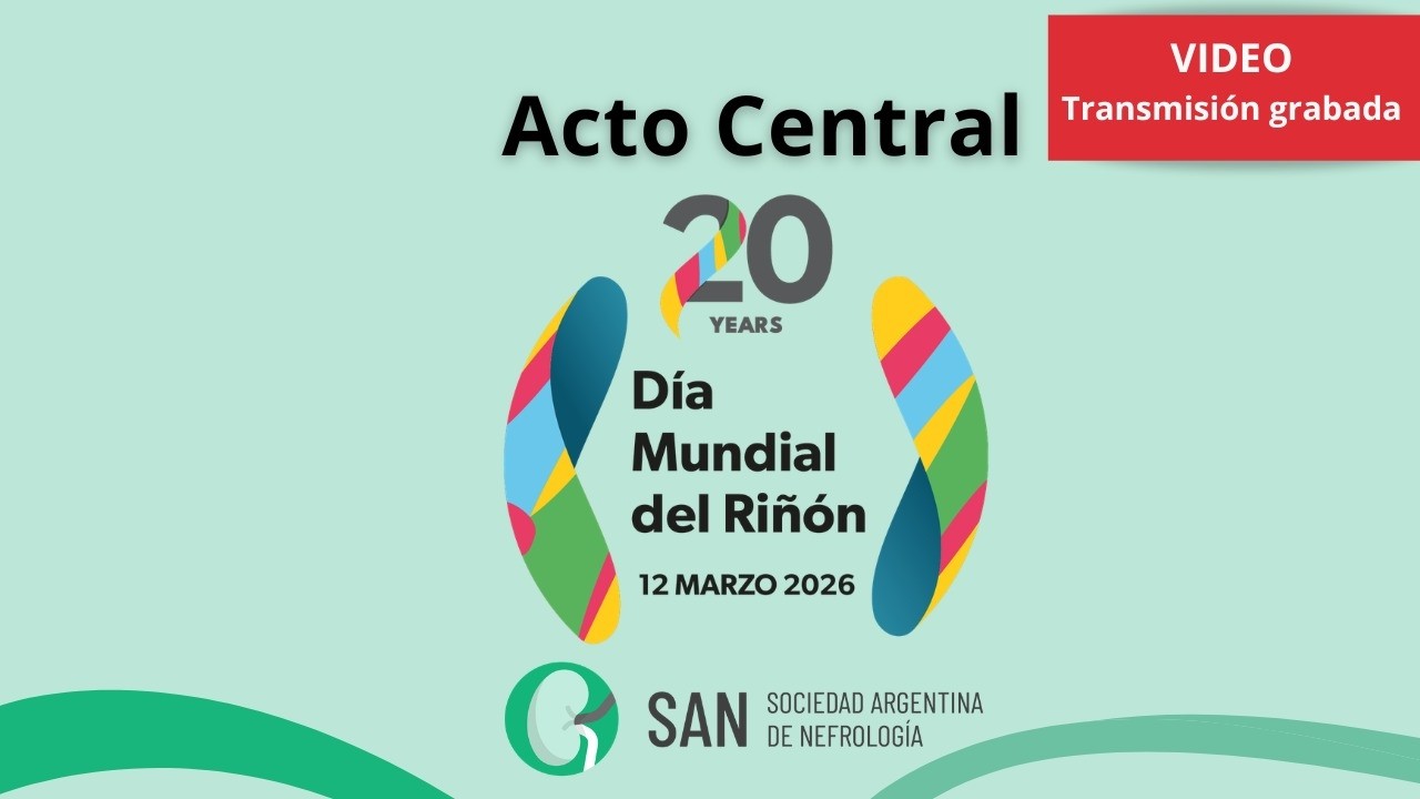 Acto Central Día Mundial del Riñón 2026