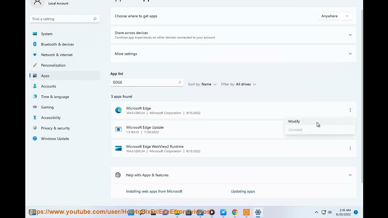 Fix Microsoft Edge Crashing When Printing on Windows 11