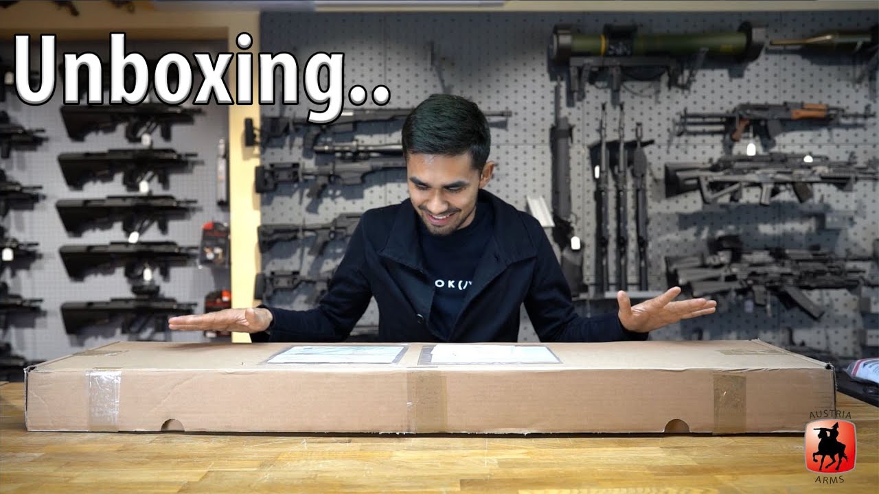 Waffen Unboxing !  - Martins Custom Sniper Rifle