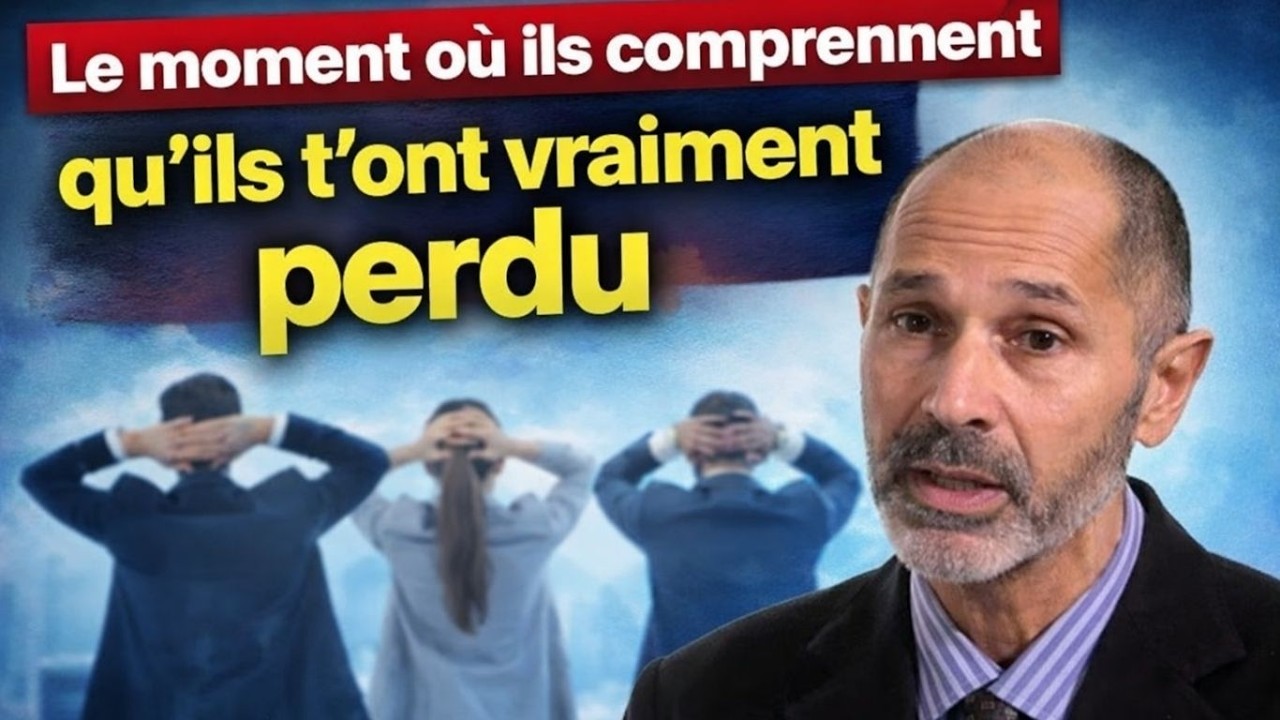 Le moment où ils comprennent qu’ils t’ont vraiment perdu – Inspiré par Christophe André