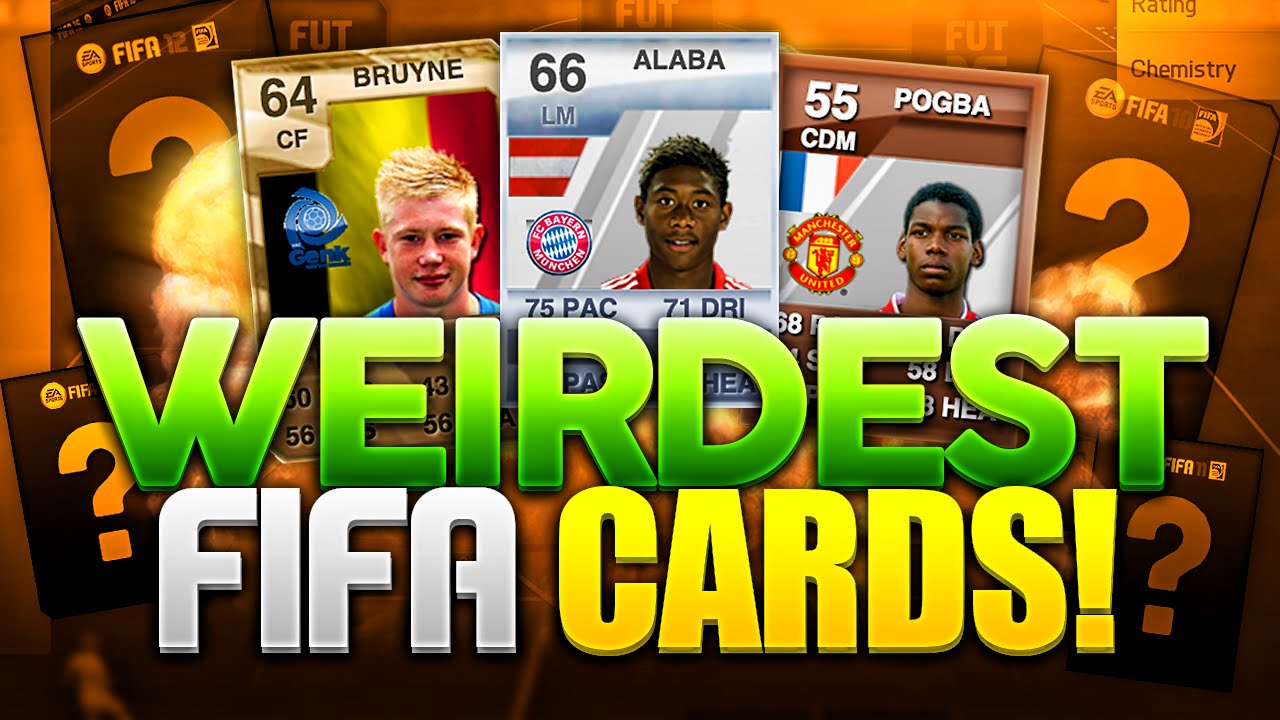 WEIRDEST FIFA CARDS!