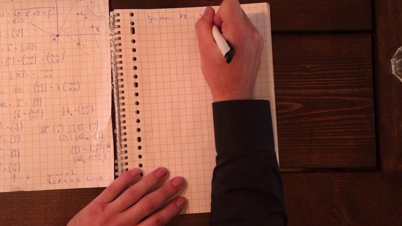 Uitwerkingen oefentoets - VWO wiskunde B hoofdstuk 10 - Meetkunde met vectoren