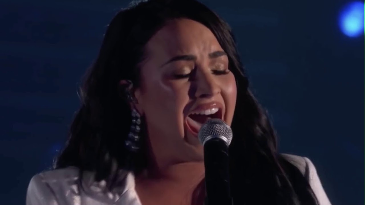 Demi Lovato &ndash; Anyone live at GRAMMY AWARDS 2020 (Full HD)