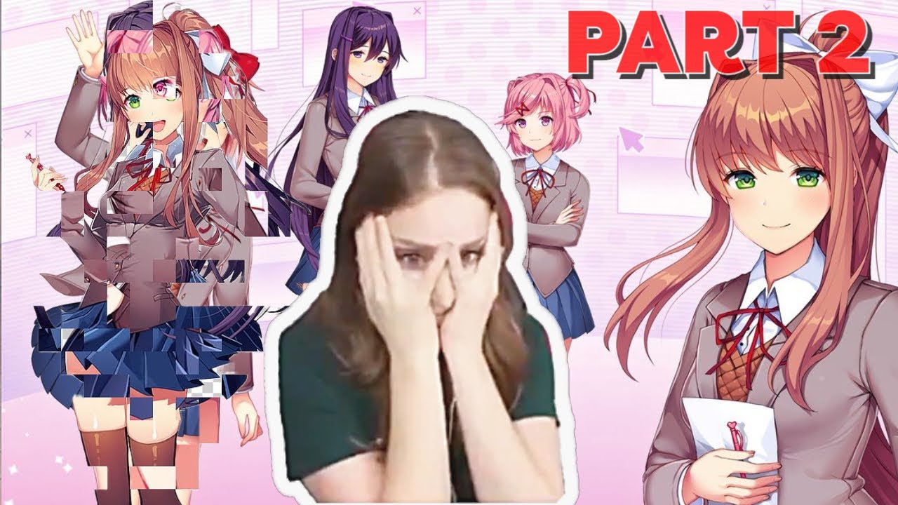 THIS IS SO DISTURBING. FIRST TIME Playing Doki Doki Literature Club - Part 2 of 3