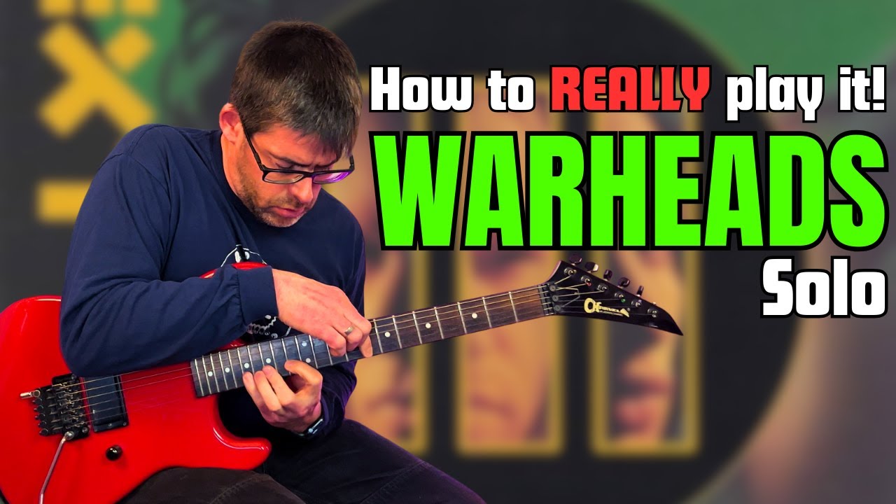 Master the Epic Warheads Guitar Solo NOW! - #masterthatsolo