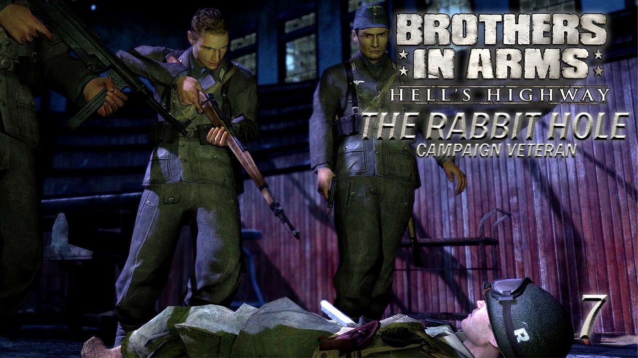 Brothers in Arms: Hell's Highway | The Rabbit Hole | Veteran Gameplay