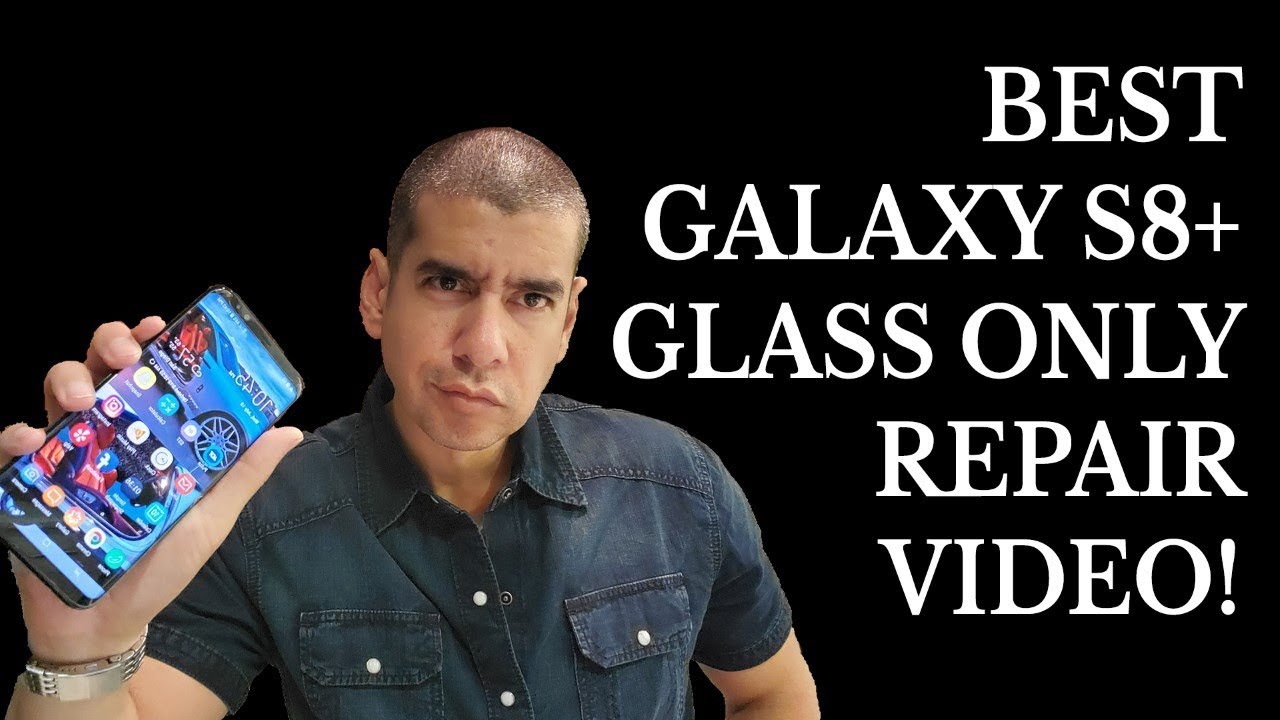 BEST Samsung Galaxy S8+ Plus Screen *GLASS ONLY* Replacement | How to Repair with Freezer & LOCA