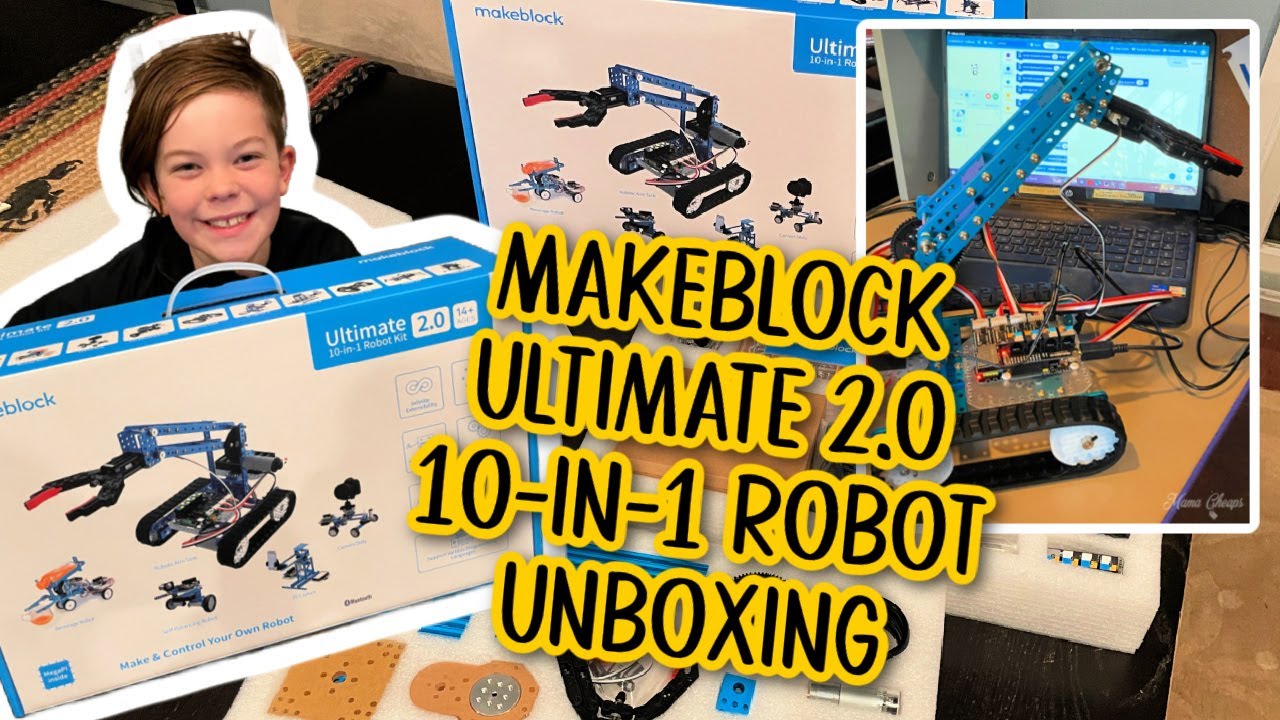 Makeblock Ultimate 2.0 10-in-1 Robot: Unboxing and Review
