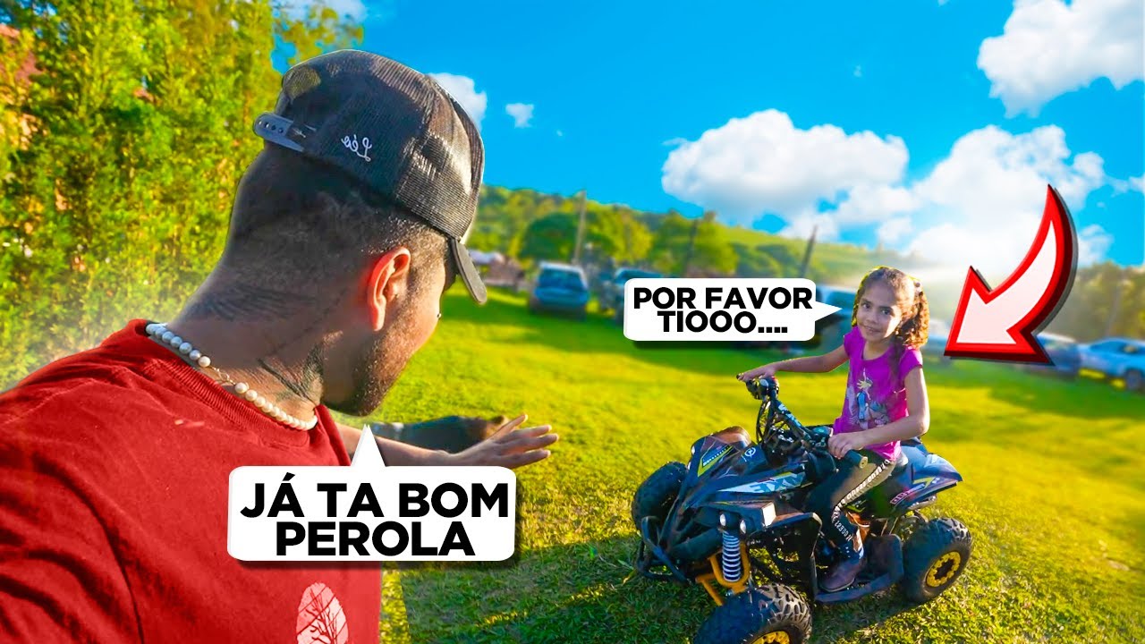 A PÉROLA PEGOU MEU QUADRICICLO ESCONDIDO 🚫