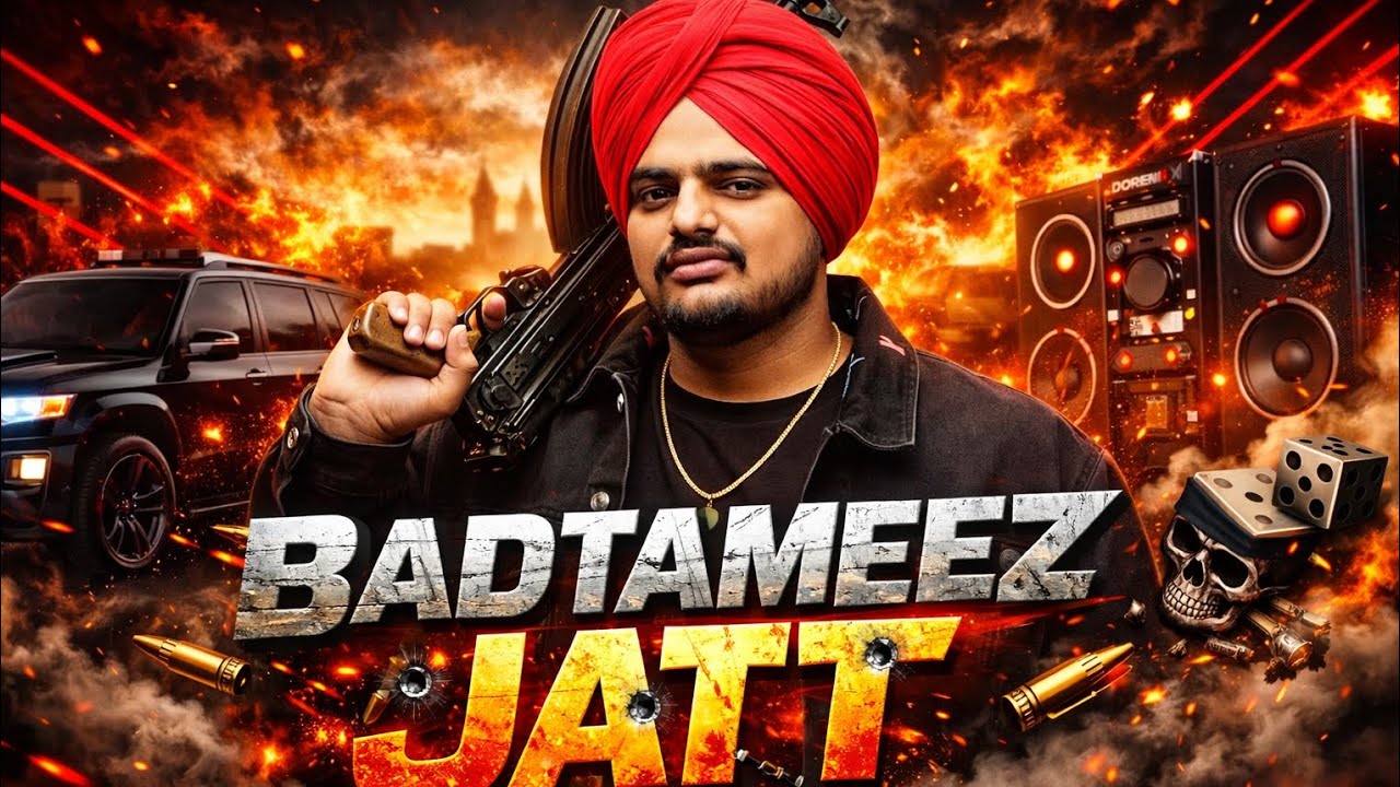 BADTAMEEZ JATT 🔥 Punjabi New Song 2026 | DJ Remix | Heavy Bass | Gangster Punjabi Song