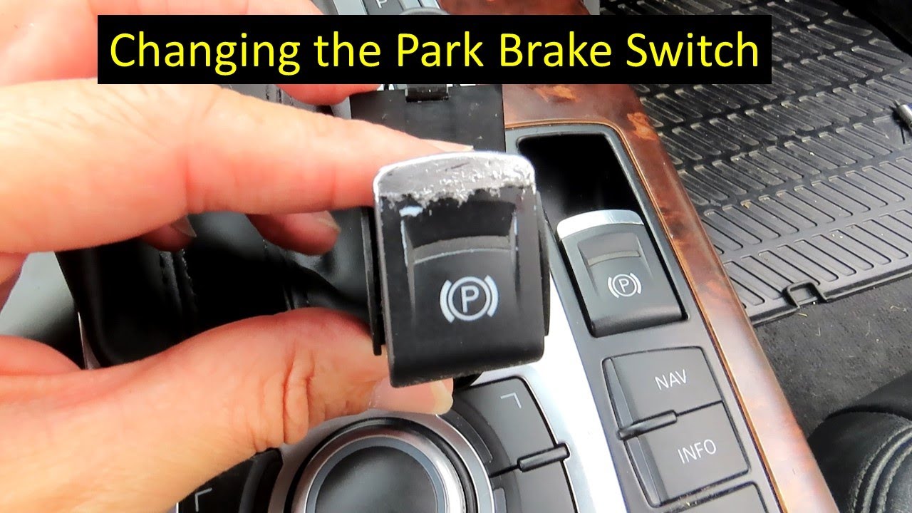 How to change the Emergency Brake Switch on an Audi A6 4F