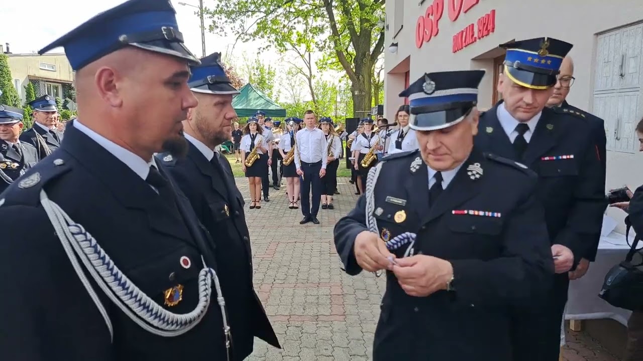 100 lat OSP Ożegów - Brązowy Medal Za Zasługi Dla Pożarnictwa