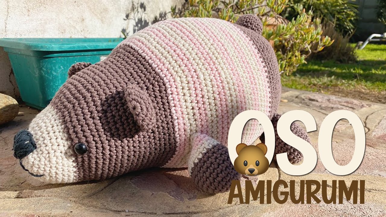 Oso Soso Amigurumi 🐻 | Tutorial Tejido Crochet