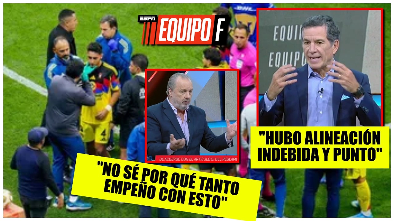 SI EL INVOLUCRADO NO FUERA EL AM&Eacute;RICA no se hablar&iacute;a tanto de esta ALINEACION INDEBIDA | Equipo F
