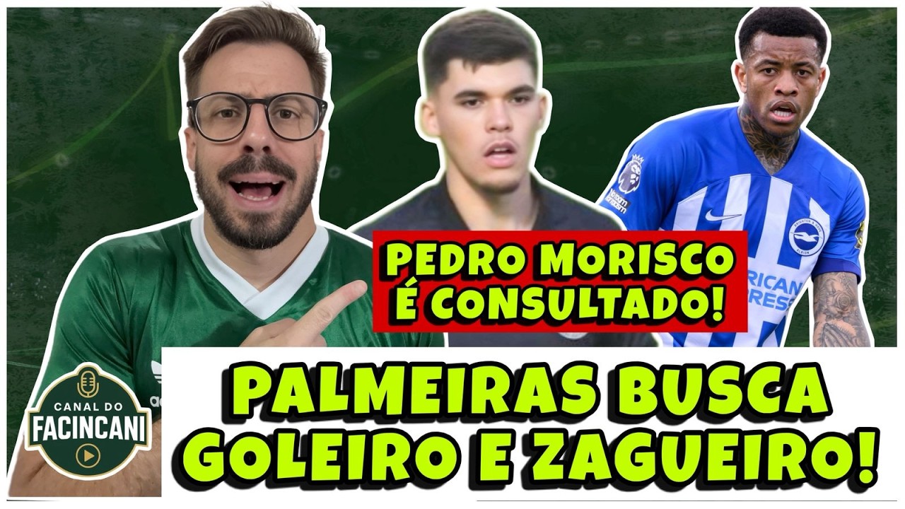 AO VIVO: PALMEIRAS QUER GOLEIRO DO CORITIBA? 🔥 ZAGUEIRO SEGUE EM PAUTA! 💚