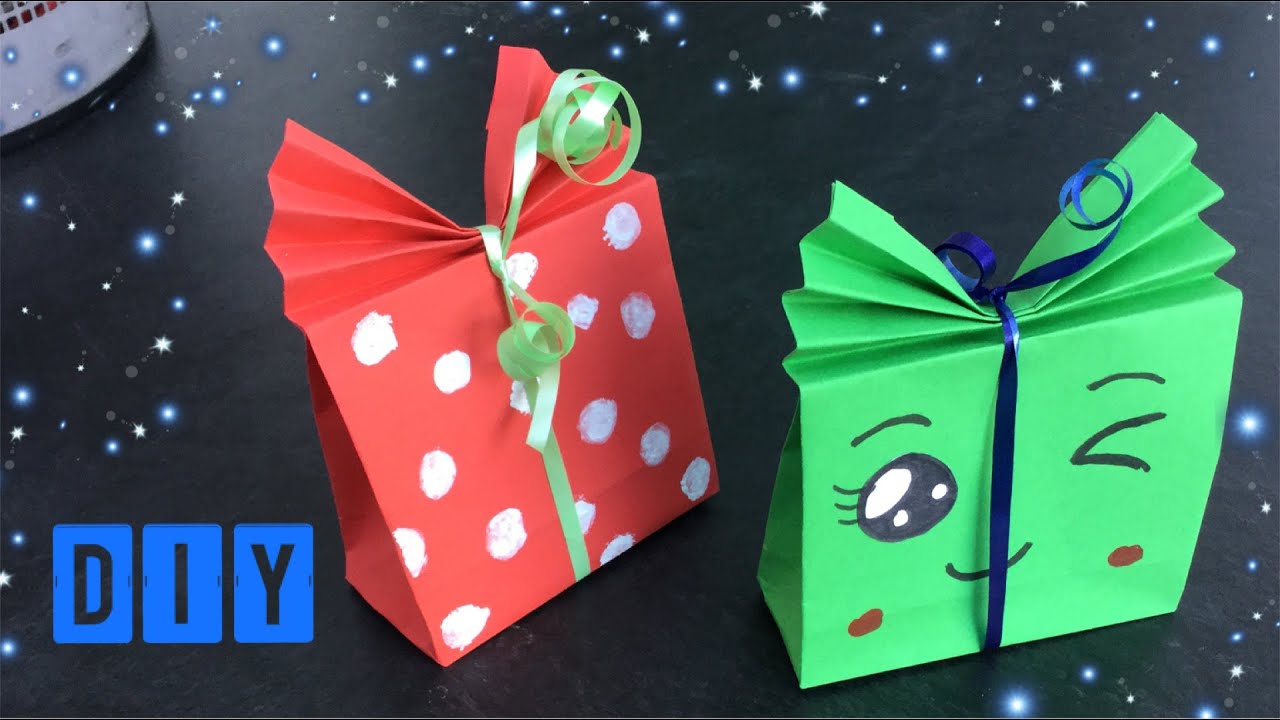 ➜➜ КАК СДЕЛАТЬ ПАКЕТ ИЗ БУМАГИ СВОИМИ РУКАМИ 🎄🎄 ИЗ БУМАГИ 🎄🎄 РОЖДЕСТВО 🎄🎄 СКЛАДНАЯ БУМАГА - 