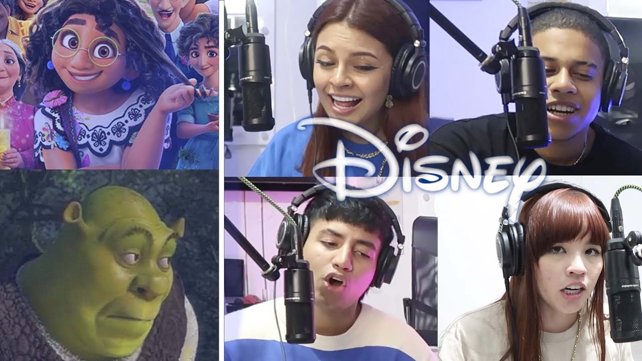 DOBLANDO VOCES DE DISNEY CON MIS AMIX (PARTE 2)
