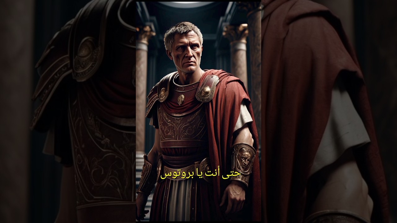 حتى أنت يا بروتوس !؟ إذاً فليمت القيصر ..