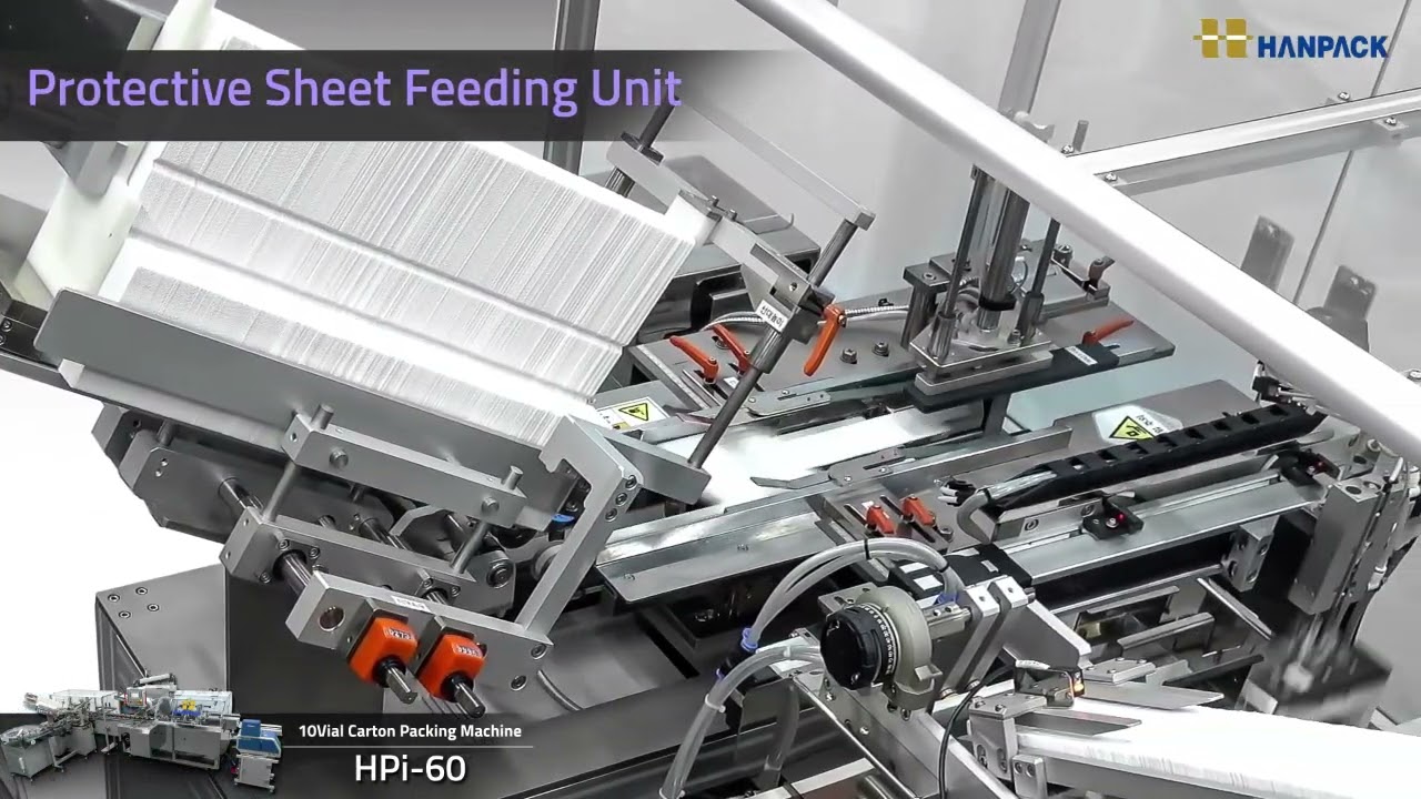 Made in Korea-Automatic cartoning machine for vial
