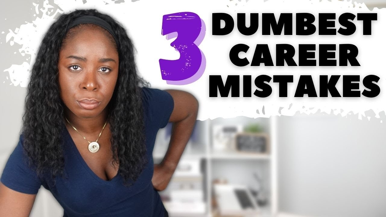 My DUMBEST CAREER MISTAKES that costed me money!