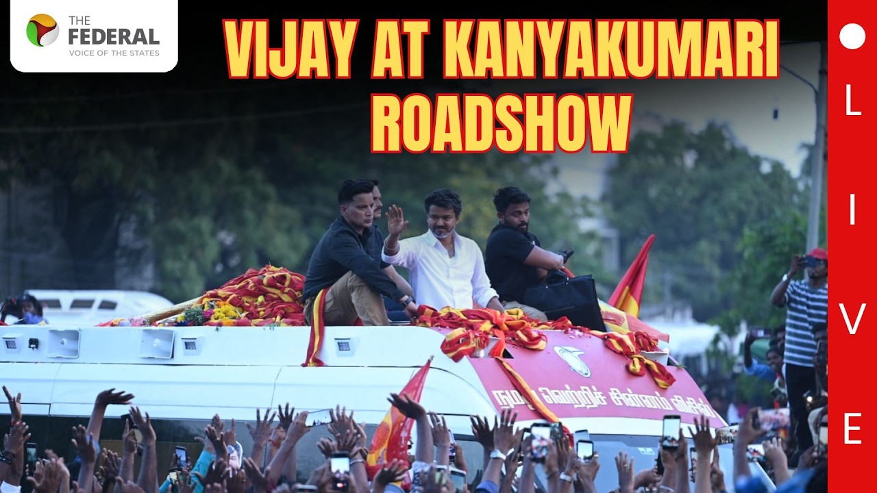 Vijay Roadshow LIVE | Kanyakumari Campaign 2026 | Final Push