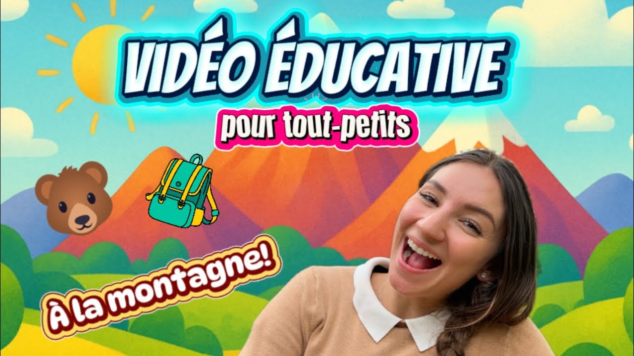 Vidéo éducative pour tout-petits | Miss Wawa à la montagne ⛰️