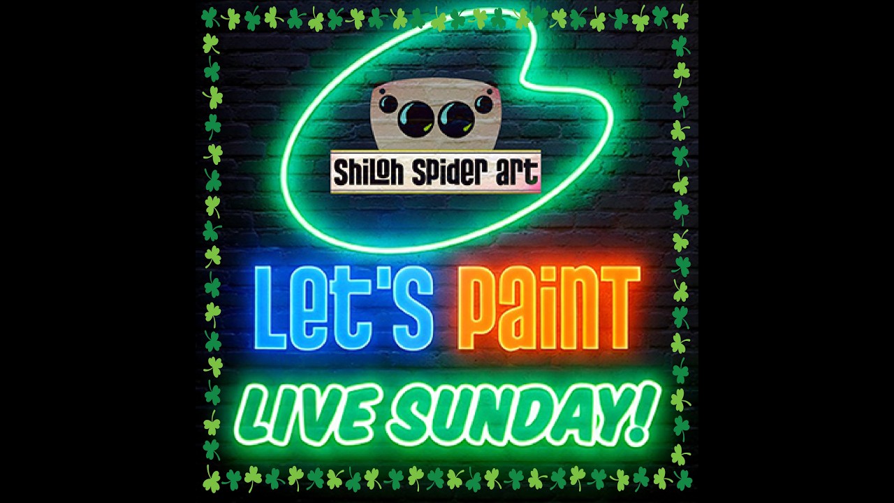 St. Patrick's Special - Let's Paint Lucky Mandalas Sunday at 4PM EDST