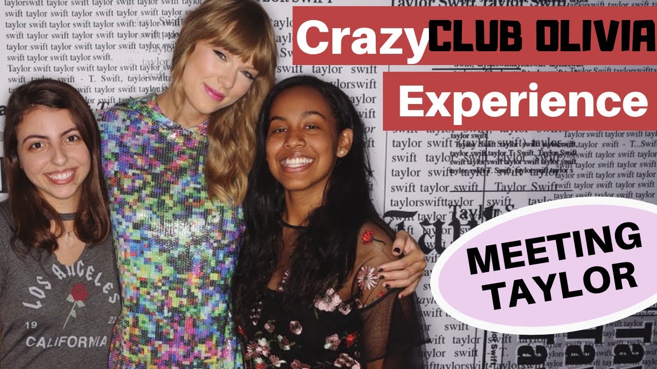 MEETING TAYLOR SWIFT! | CLUB OLIVIA & REP TOUR EXPERIENCE
