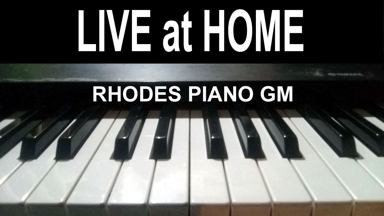 RHODES PIANO Live at Home (JAZZ Standards)