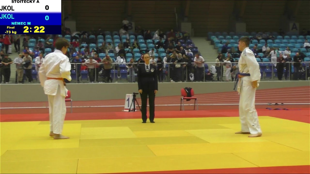 Přebor České republiky starších žáků a žaček 2023 - tatami 1